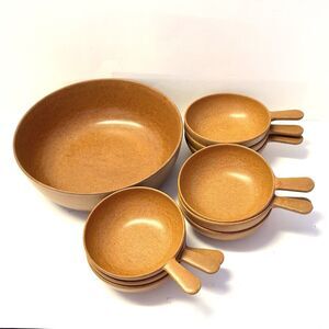 Vintage ELLINGERS Melamine Bowl Set 10 Pc